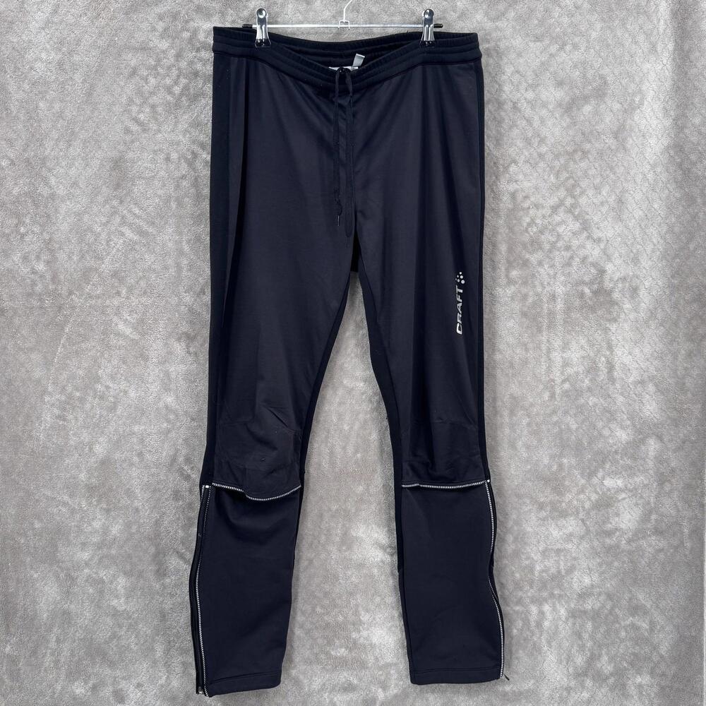 Craft L3 Protection Track Pants Mens Medium Black Softshell Running Winter